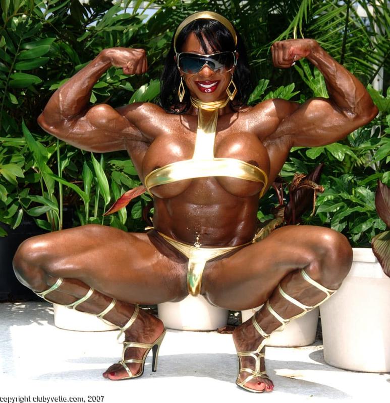 Golden Muscle Goddess 2