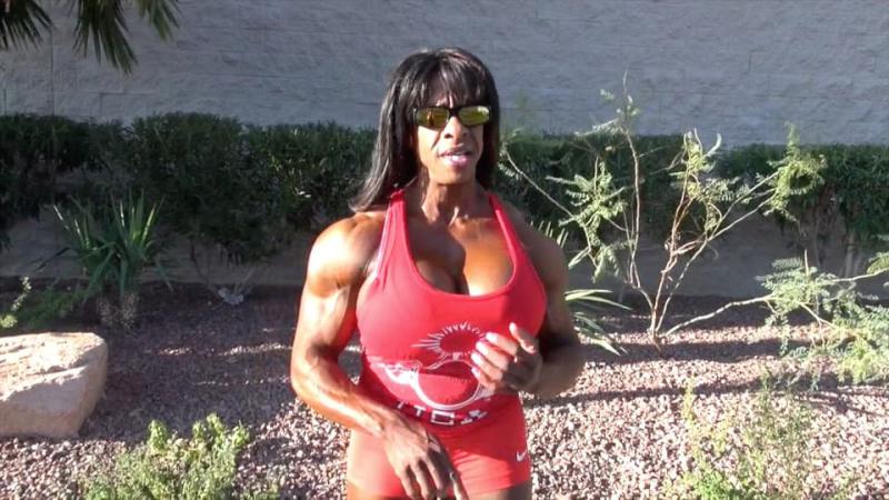 Sexy Muscle Beast Babe 1